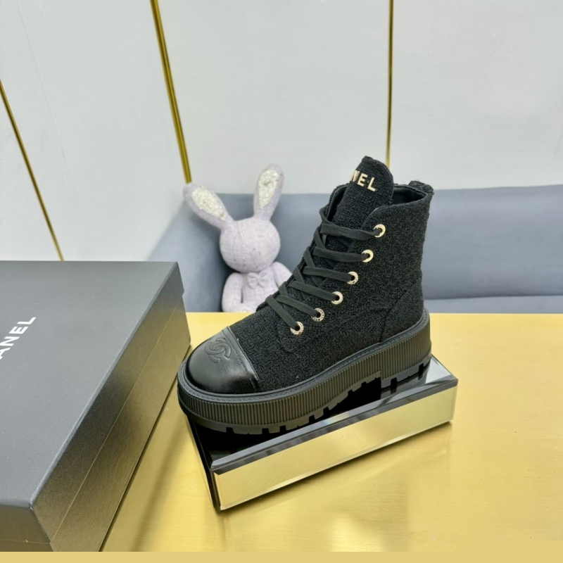 Ch*el leather shoes